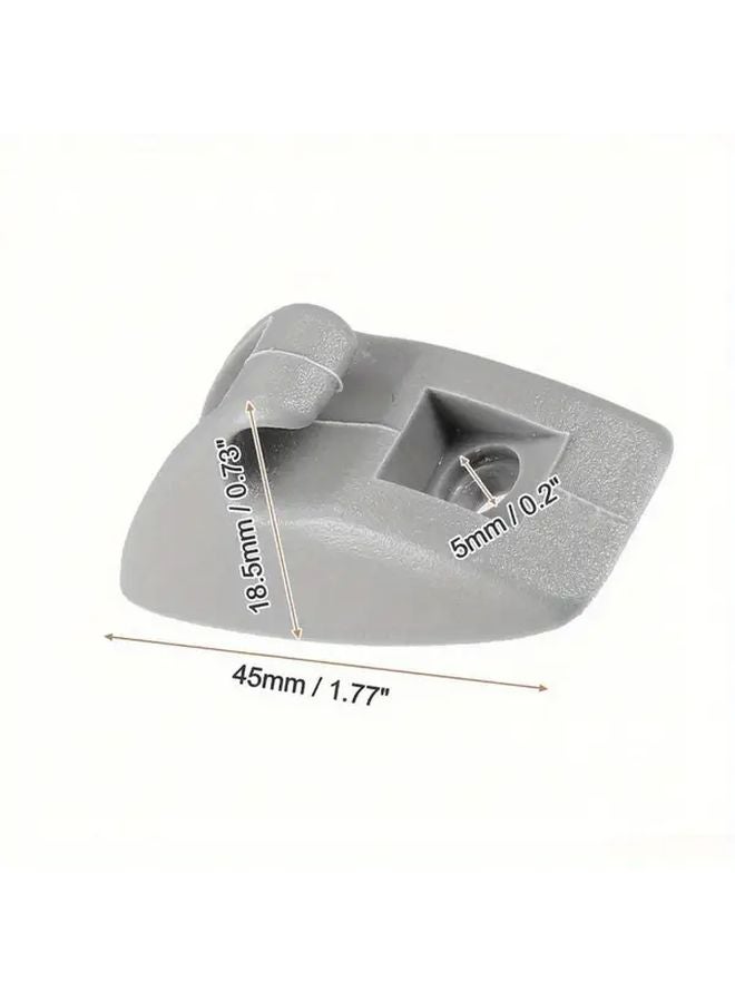 2pcs Car Sun Visor Support Clip Holders Replacement for VW Jetta MK1 Passat B3 - Image 3